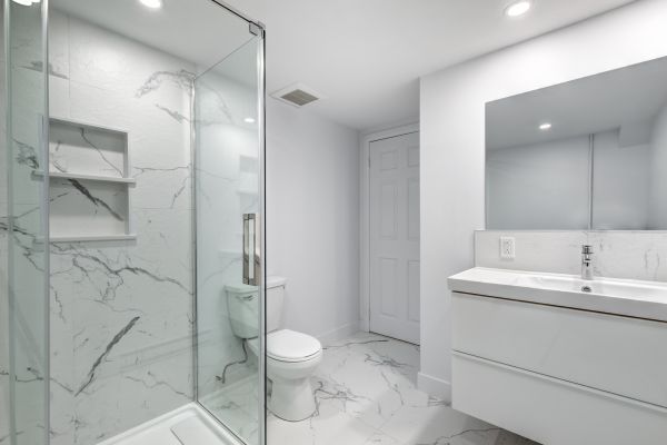 Basement Bathroom Installation in El Dorado Hills