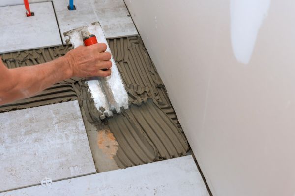 Bathroom Floor Renovation in El Dorado Hills