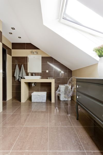 Attic Bathroom Installation in El Dorado Hills
